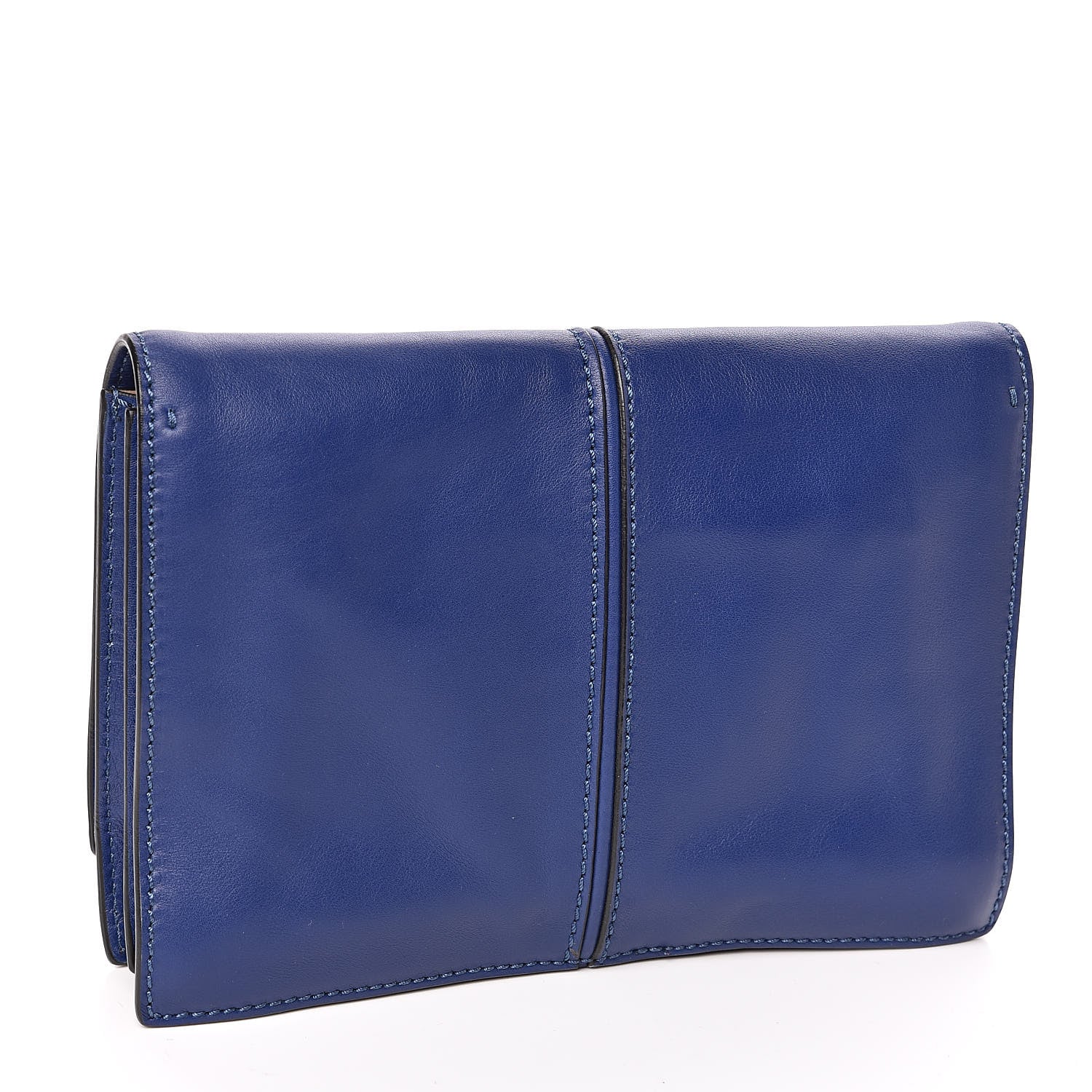 Valentino Garavani Vitello My Own Code Clutch Royal 3 of 9