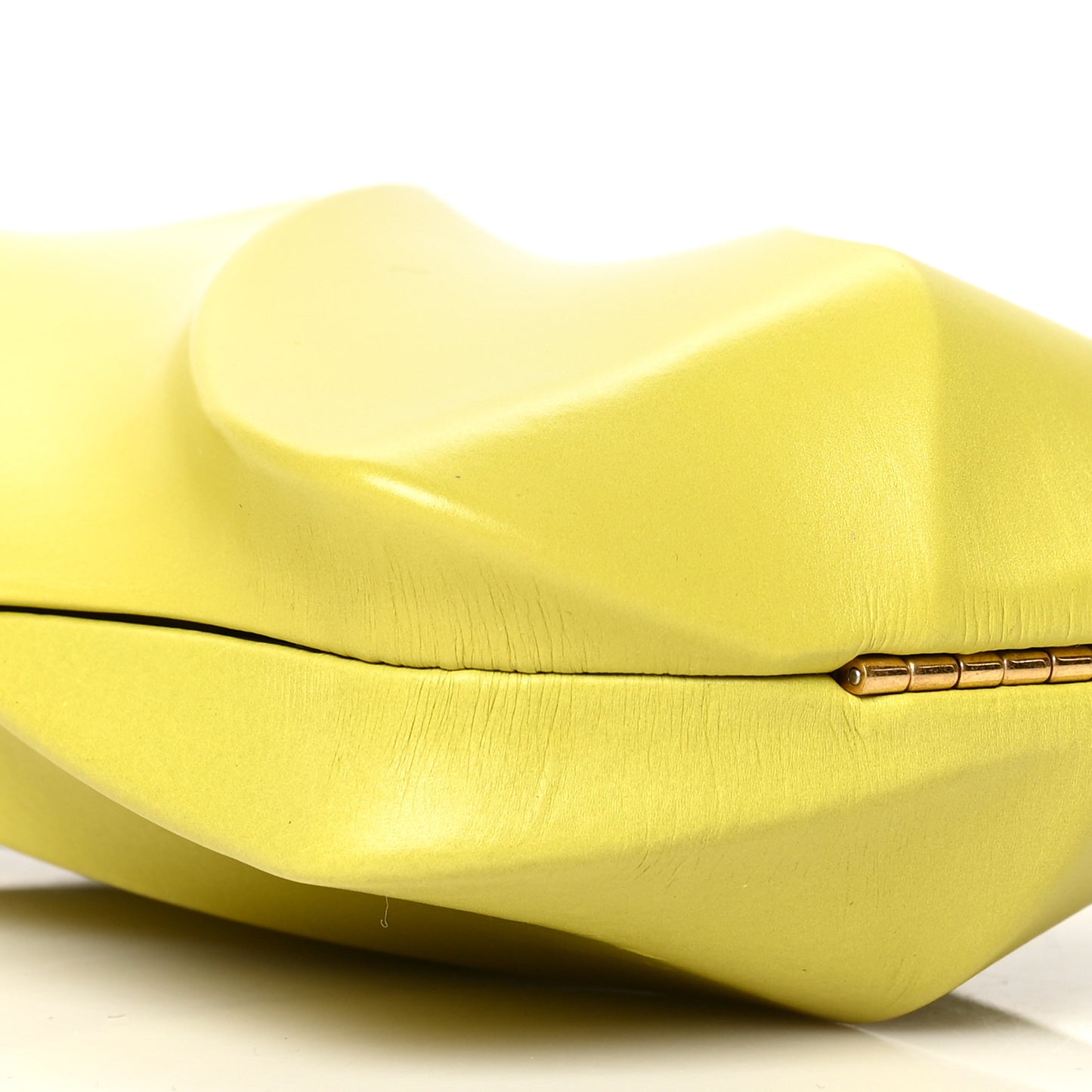 Calfskin The Whirl Bag Yellow