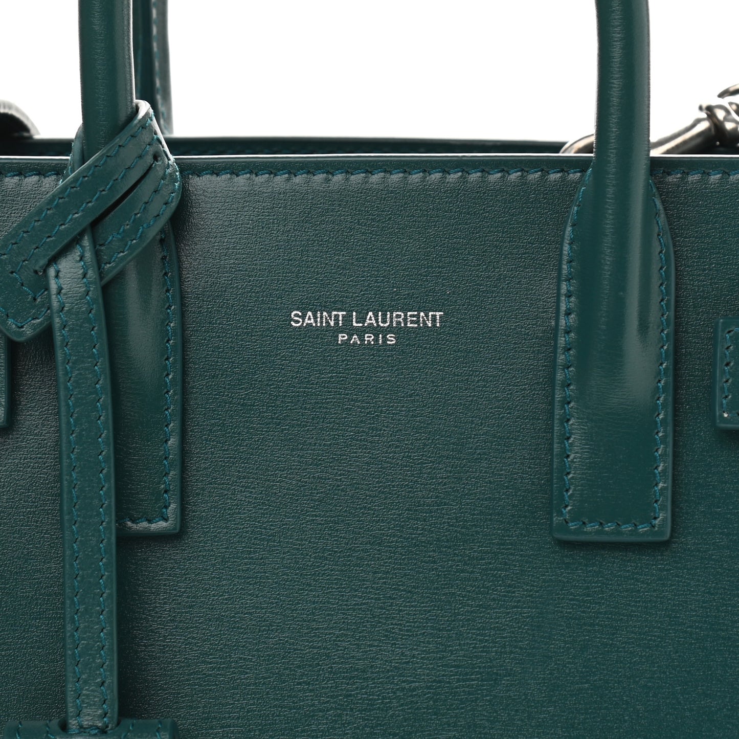 Calfskin Nano Sac De Jour Sea Turquoise