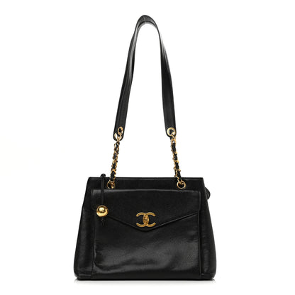 Chanel Caviar CC Shoulder Bag Black 1 of 10