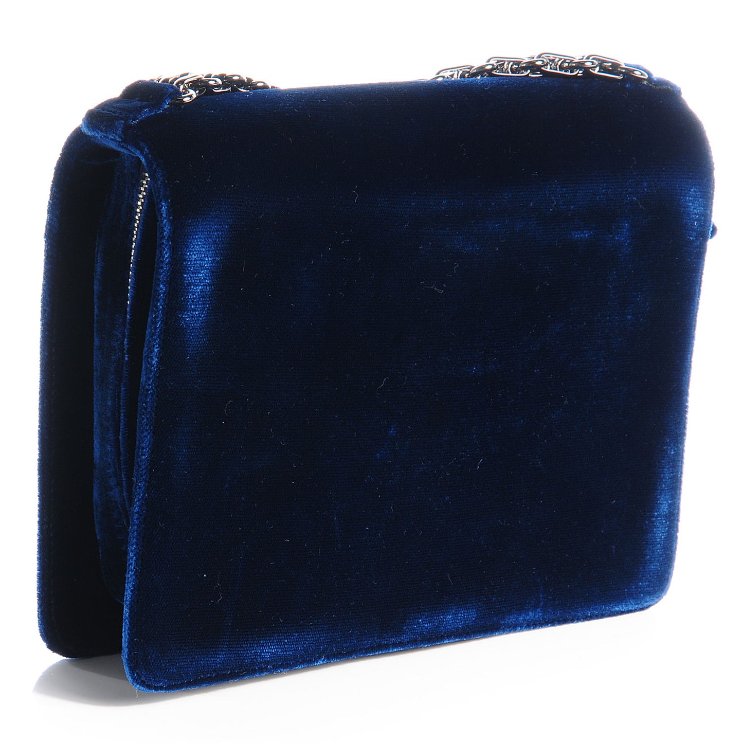Velvet Timeless CC Clutch Navy Blue
