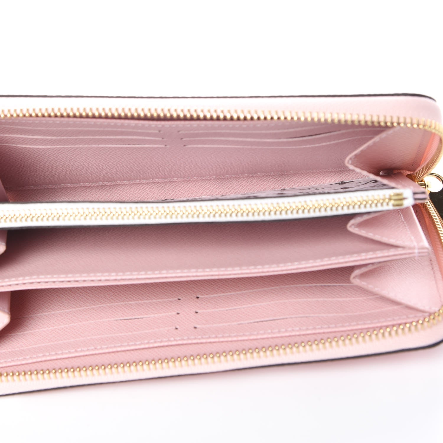 Louis Vuitton Monogram Giant Zippy Wallet Rouge Rose 5 of 8