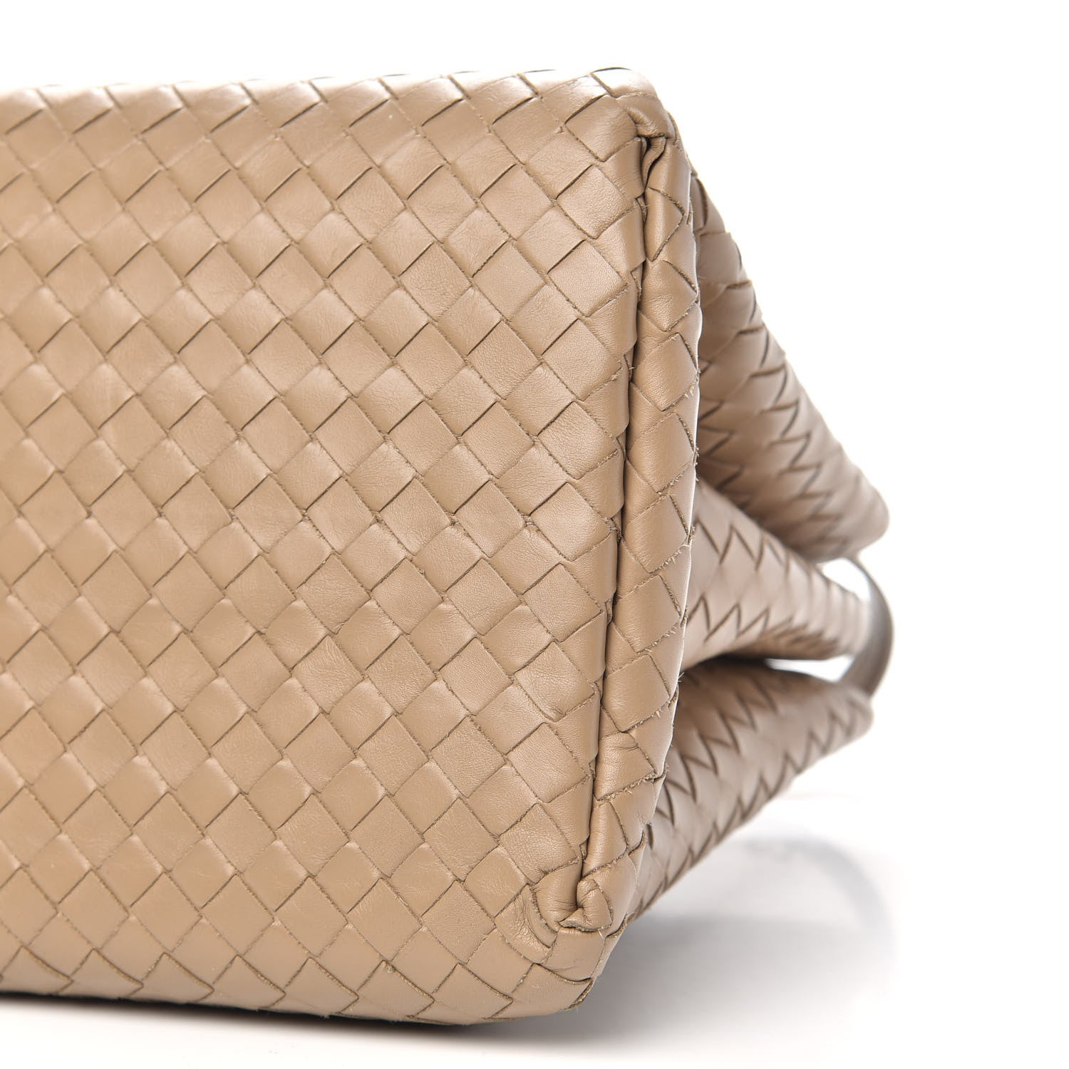 Bottega Veneta Light Calf Intrecciato Small Roma Walnut 9 of 9
