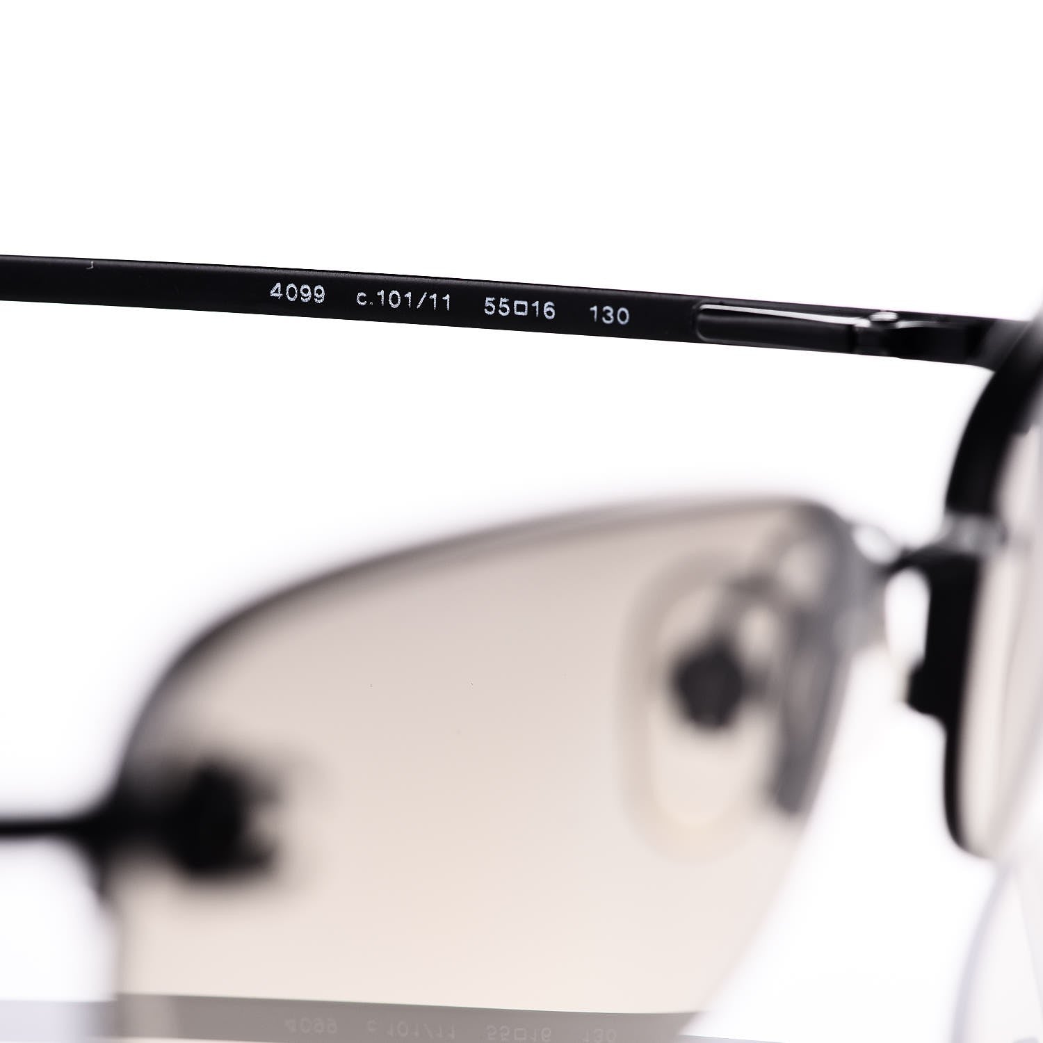 Chanel Metal CC Frameless Sunglasses 4099 Black 5 of 8
