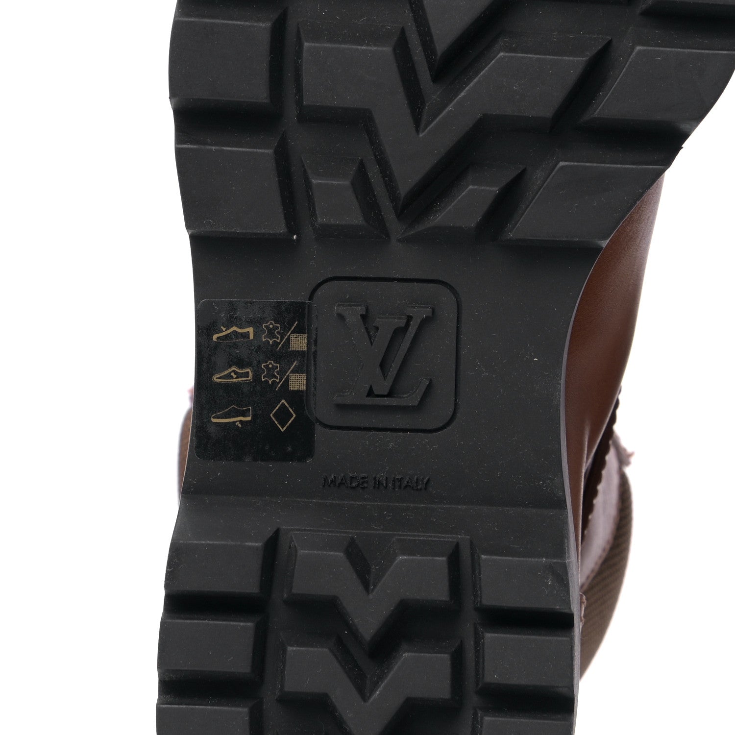 Louis Vuitton Calfskin Territory Ranger Combat Boots 39 Cognac 11 of 12