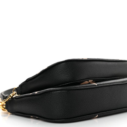 Louis Vuitton Empreinte Monogram Giant Multi Pochette Accessories Black Beige 9 of 11