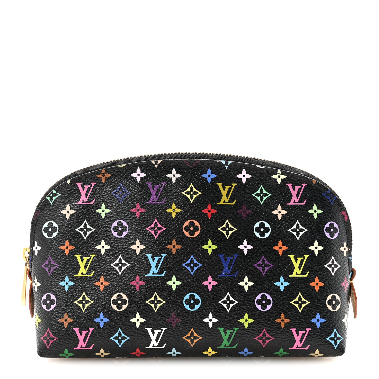 Monogram Multicolor Cosmetic Pouch Black Grenade