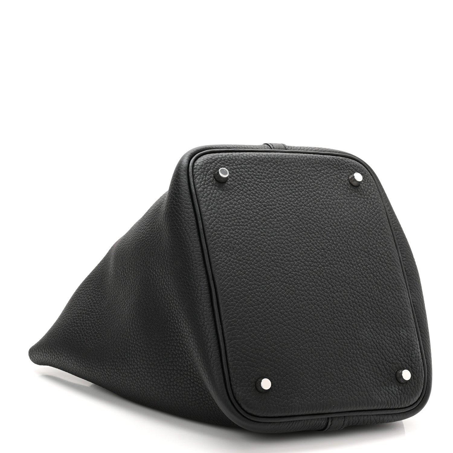 Hermes Taurillon Clemence Picotin Lock 22 MM Black 4 of 11