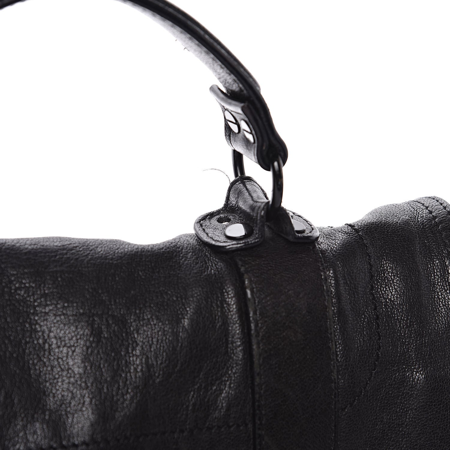 Proenza Schouler Lambskin Medium PS1 Satchel Black 12 of 12