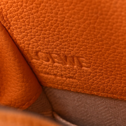 Loewe Calfskin Mini Hammock Shoulder Bag Amber 6 of 8