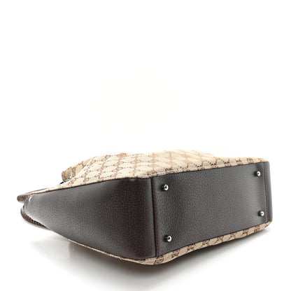 Gucci Monogram Shoulder Bag Dark Brown 4 of 13