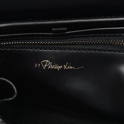 3.1 Phillip Lim 3.1 Glace Calfskin Stitch Mini Pashli Satchel Black 6 of 6