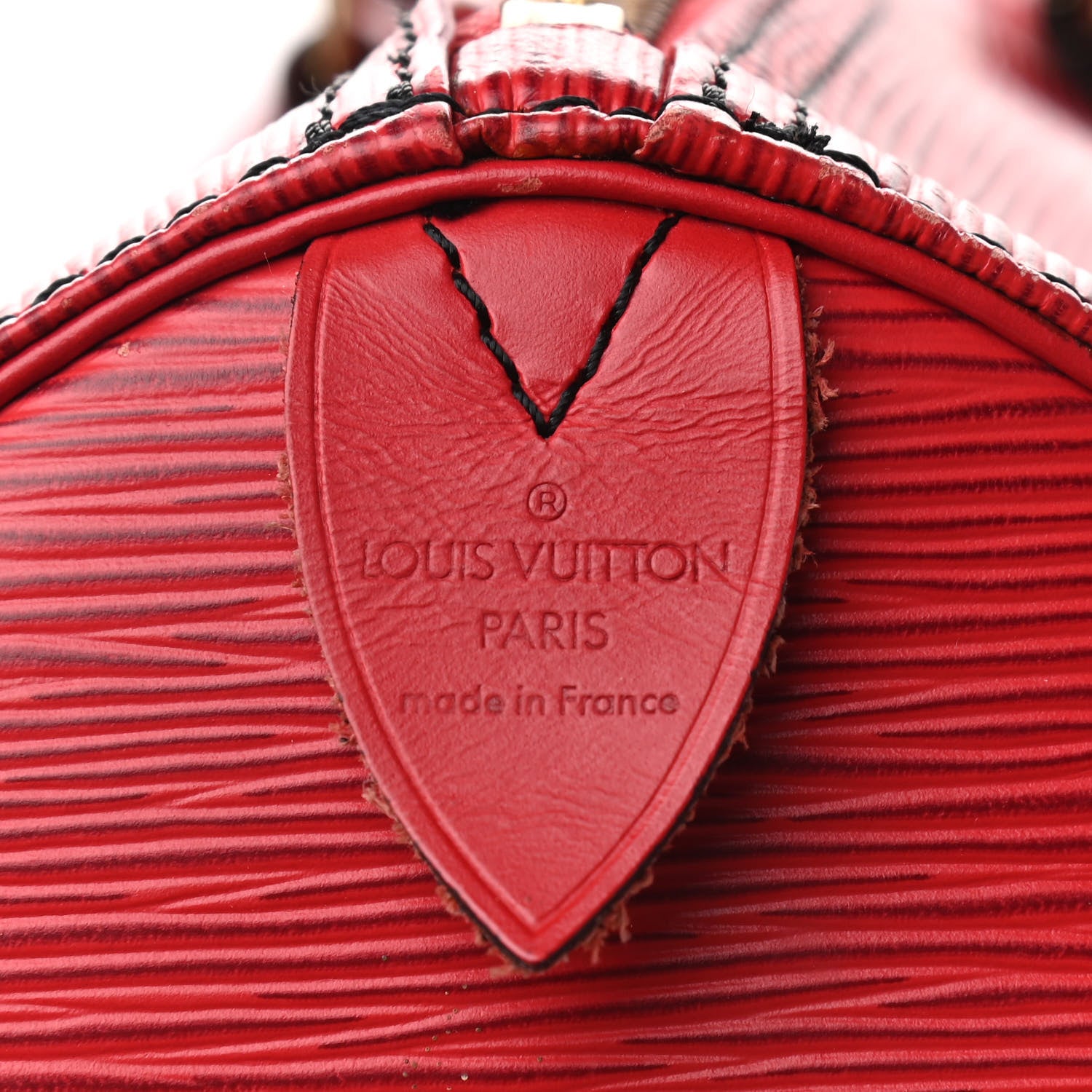 Louis Vuitton Epi Keepall 50 Castillan Red 6 of 20