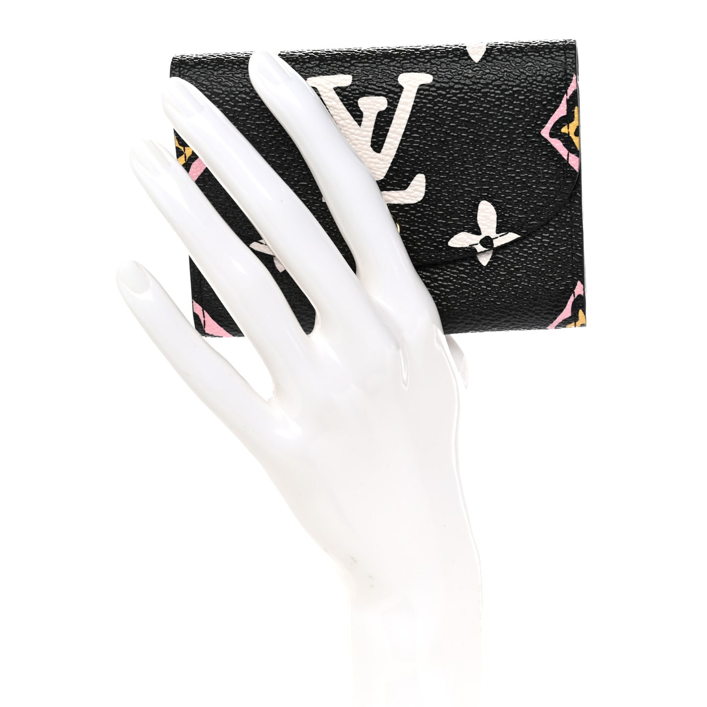Monogram Giant Wild At Heart Rosalie Coin Purse Black