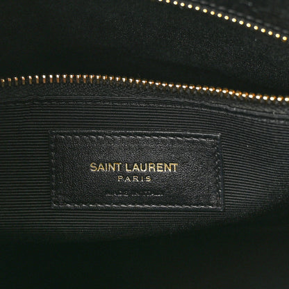 Saint Laurent Grained Calfskin Small Sac De Jour Black 6 of 11