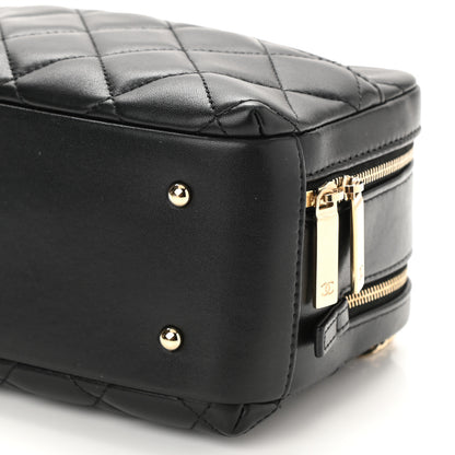 Chanel Lambskin Quilted Small Trendy CC Bowling Bag Black 10 of 10