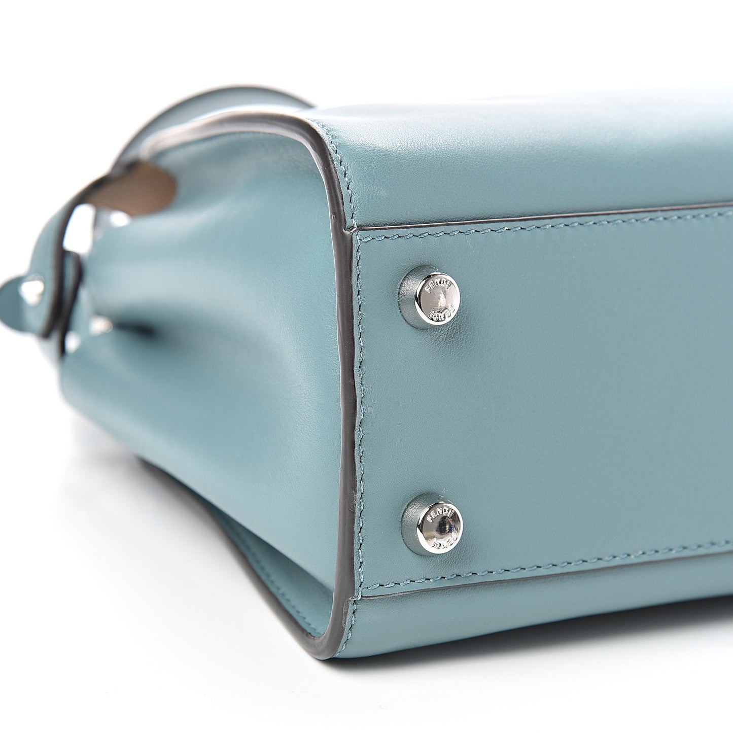 Vitello Tahiti Burro Bi-Color Medium Peekaboo Iconic Essentially Satchel Pound Sand Nuvola