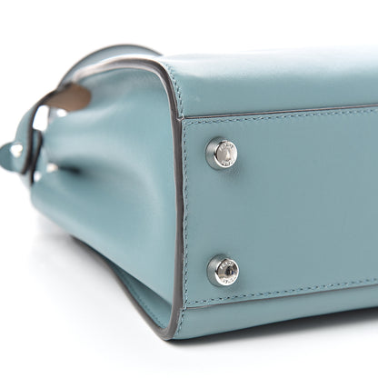 Fendi Vitello Tahiti Burro Bi-Color Medium Peekaboo Iconic Essentially Satchel Pound Sand Nuvola 10 of 11