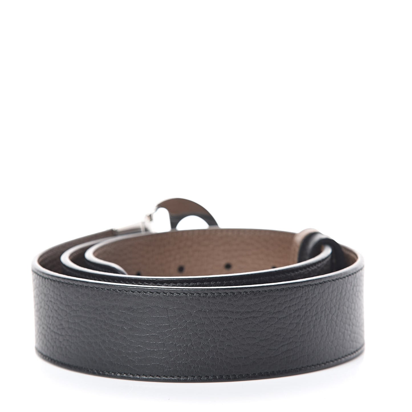 Calfskin 1973 Reversible Belt 85 34 Black Brown