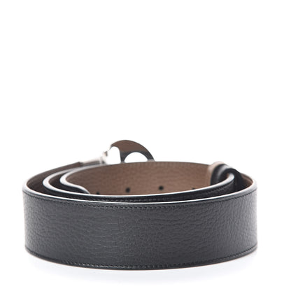 Gucci Calfskin 1973 Reversible Belt 85 34 Black Brown 3 of 6