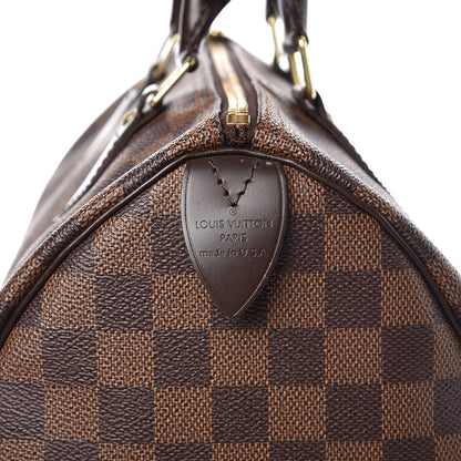 Louis Vuitton Damier Ebene Speedy 30 6 of 11