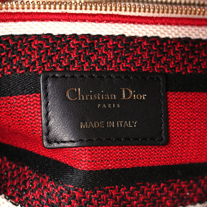 Christian Dior Canvas Medium DiorAmour Dots Lady D-Lite Red 6 of 10