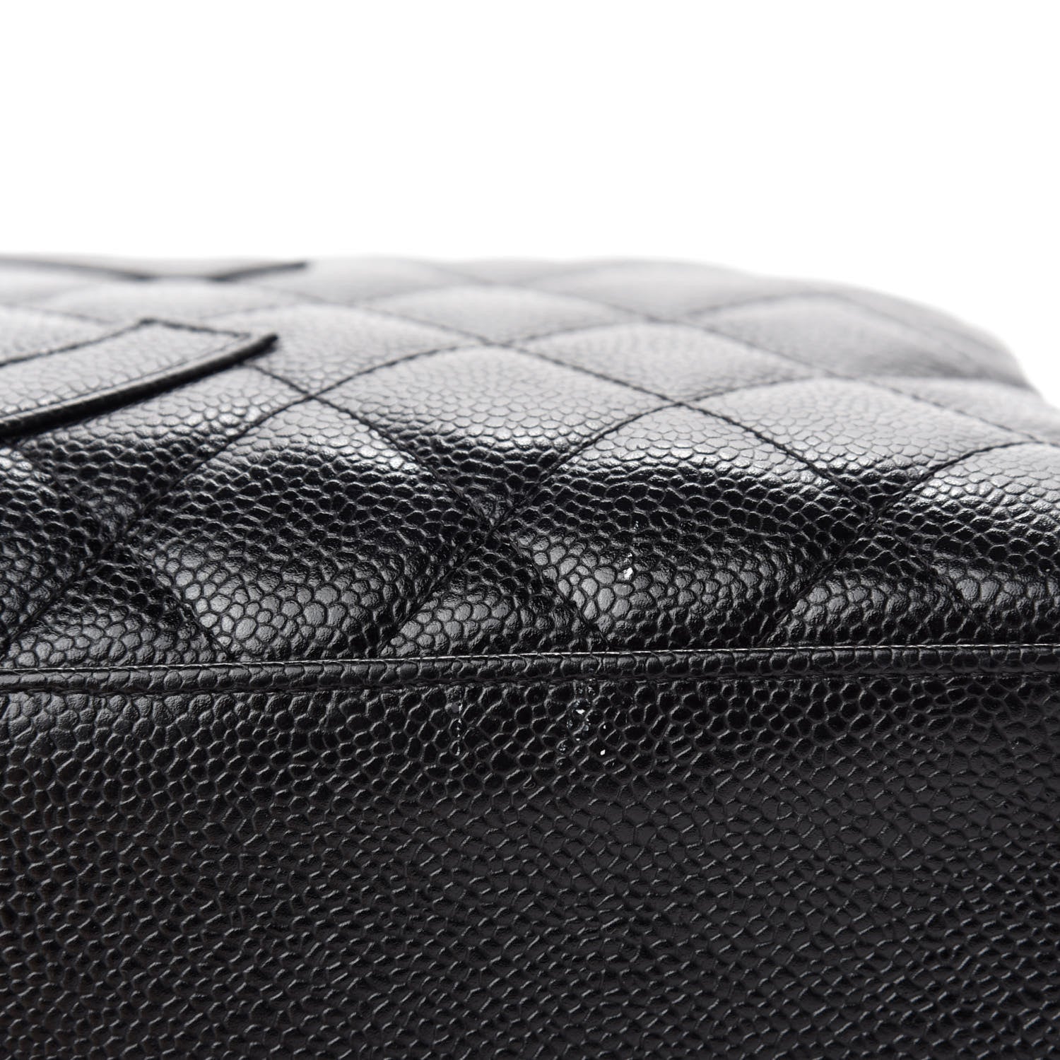Chanel Caviar Quilted Large Bowler Black 10 of 13