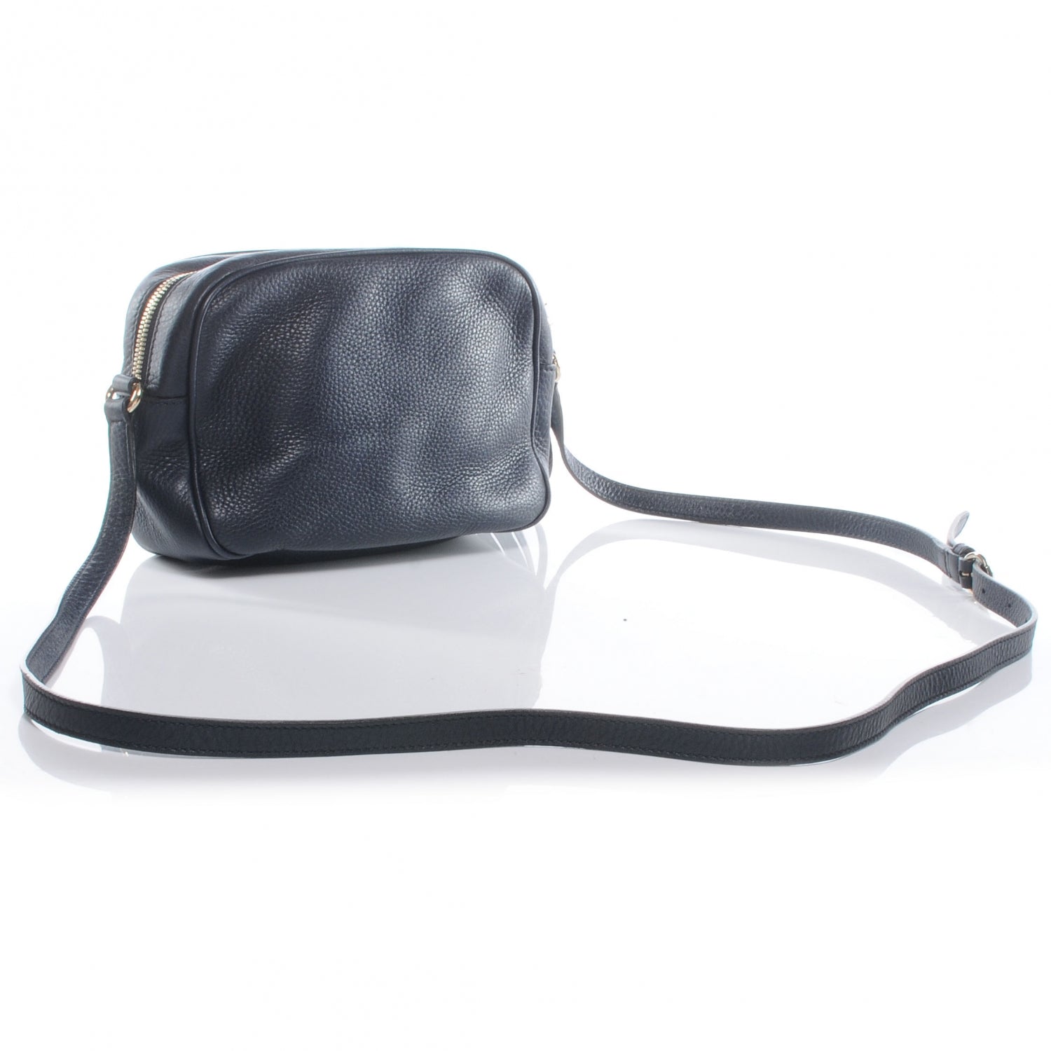 Gucci Pebbled Calfskin Small Soho Disco Bag Black 3 of 7
