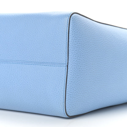 Gucci Dollar Calfskin Medium Swing Tote Mineral Blue 9 of 11