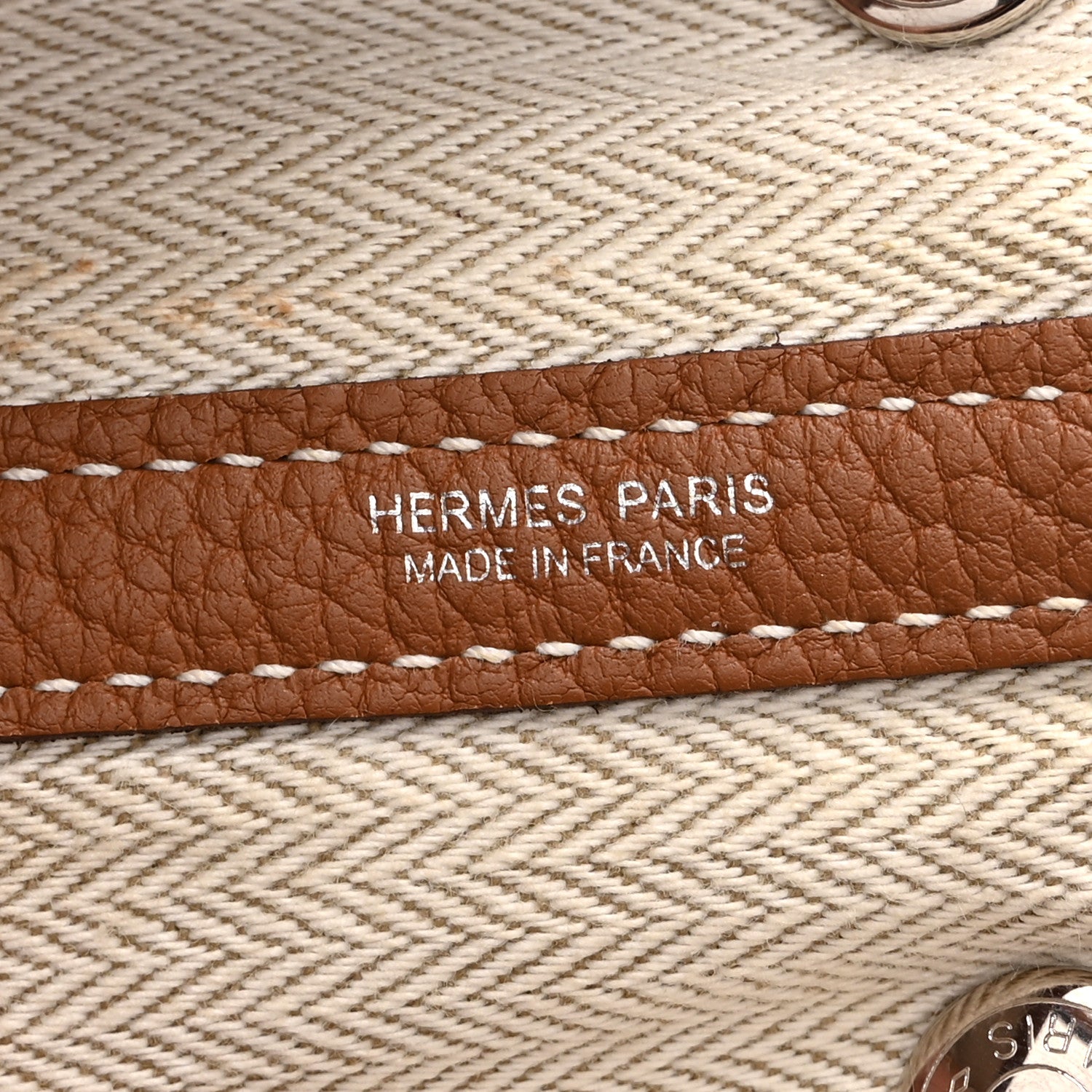 Hermes Negonda Garden Party 30 TPM Gold Gold 5 of 9