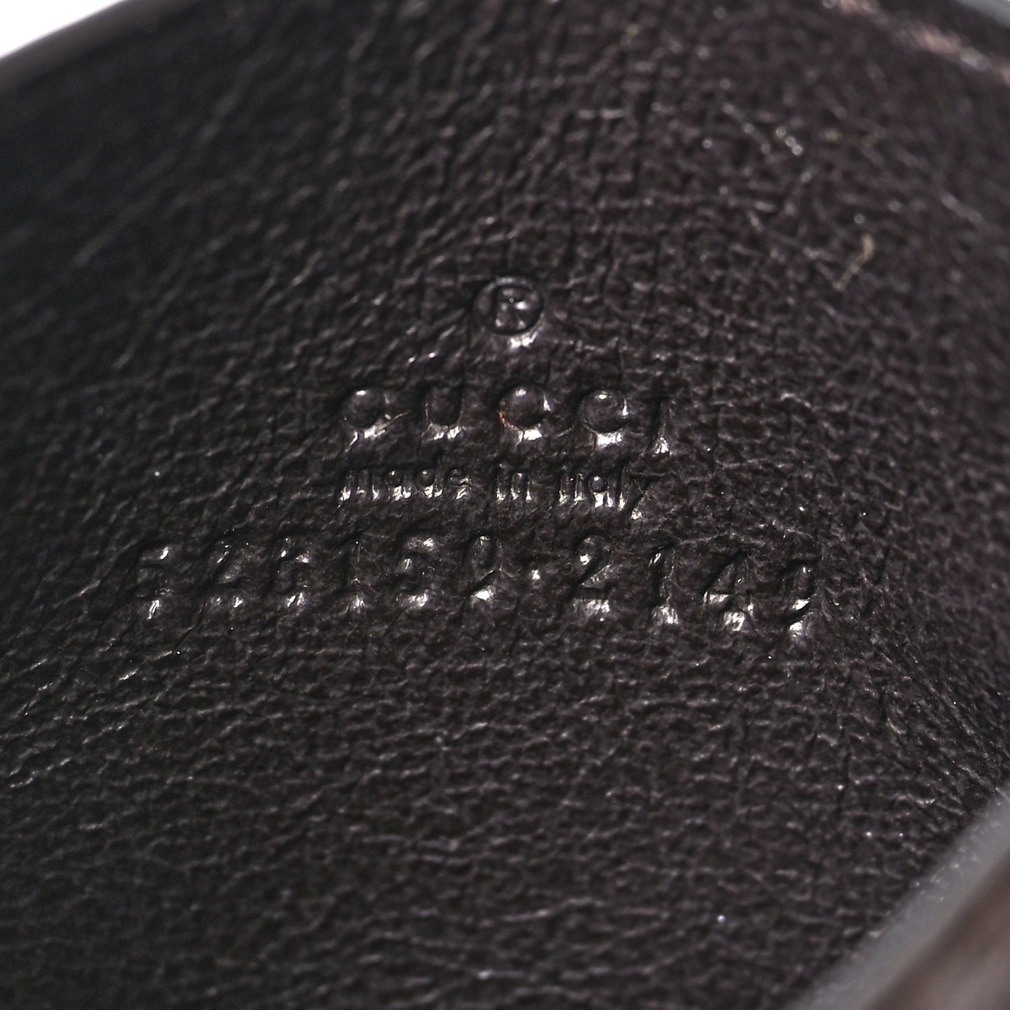 GG Supreme Monogram Ophidia Card Holder Brown