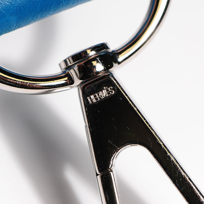 Hermes Taurillon Clemence Evelyne III GM Bleu Izmir 14 of 16