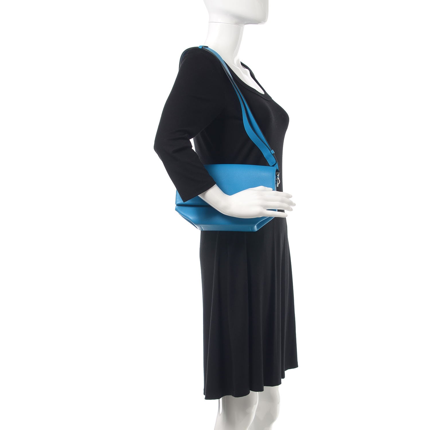 Hermes Taurillon Novillo Opli 24 Bleu Zanzibar Malachite 2 of 9