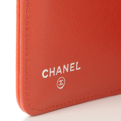 Chanel Caviar Timeless CC French Wallet Orange 6 of 10