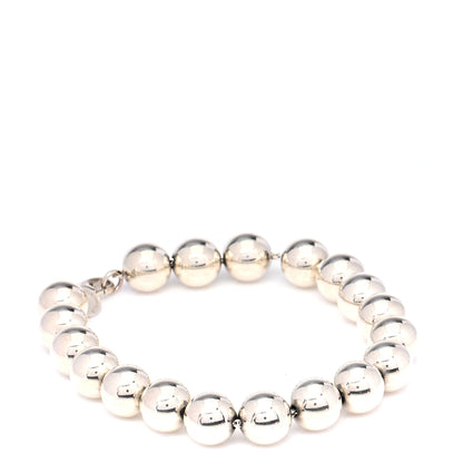 Tiffany Sterling Silver 10mm HardWear Ball Bracelet 1 of 5