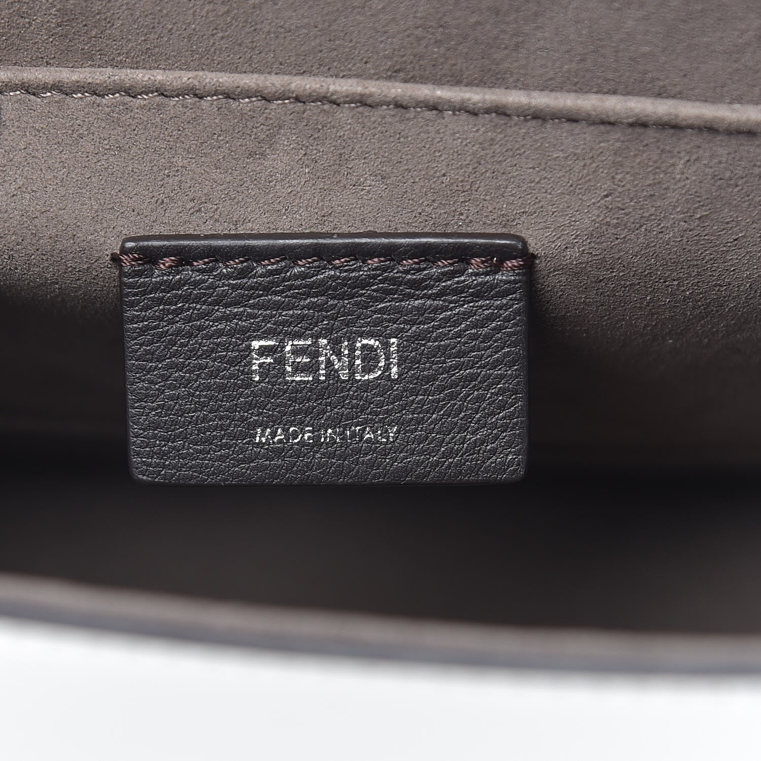 Fendi Vitello Century Opaco F is Fendi Kan I Shoulder Bag White Ice 6 of 12