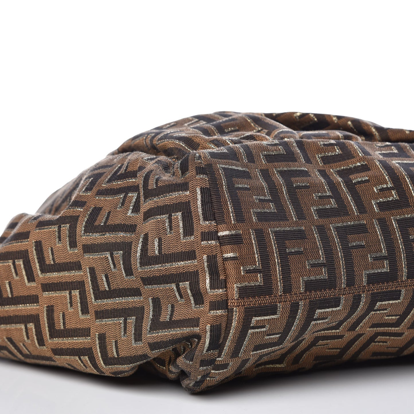 Zucca Vitello Large Chef Tote Tobacco Oro Moro