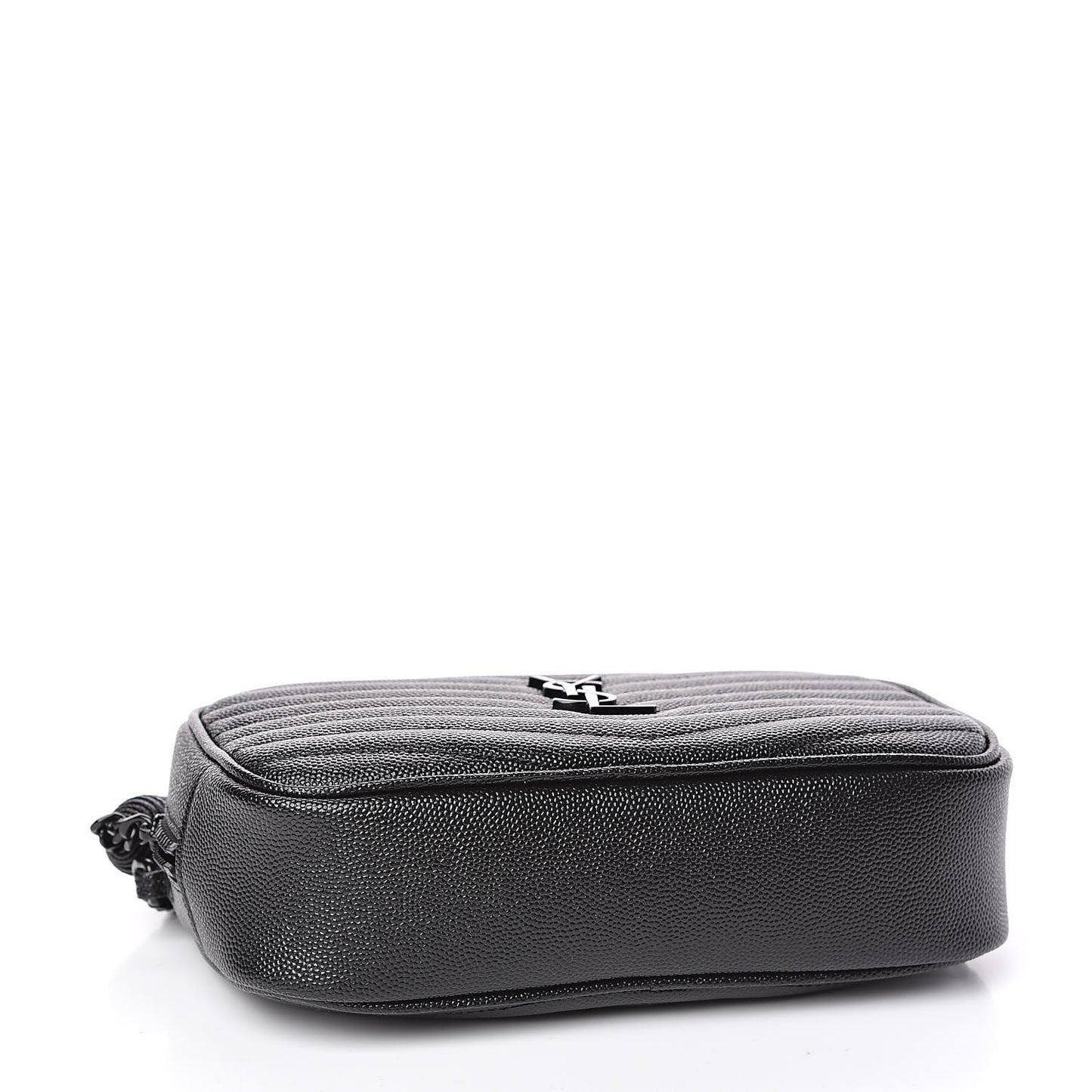 Grain De Poudre Matelasse Monogram Mini Lou Camera Bag Black
