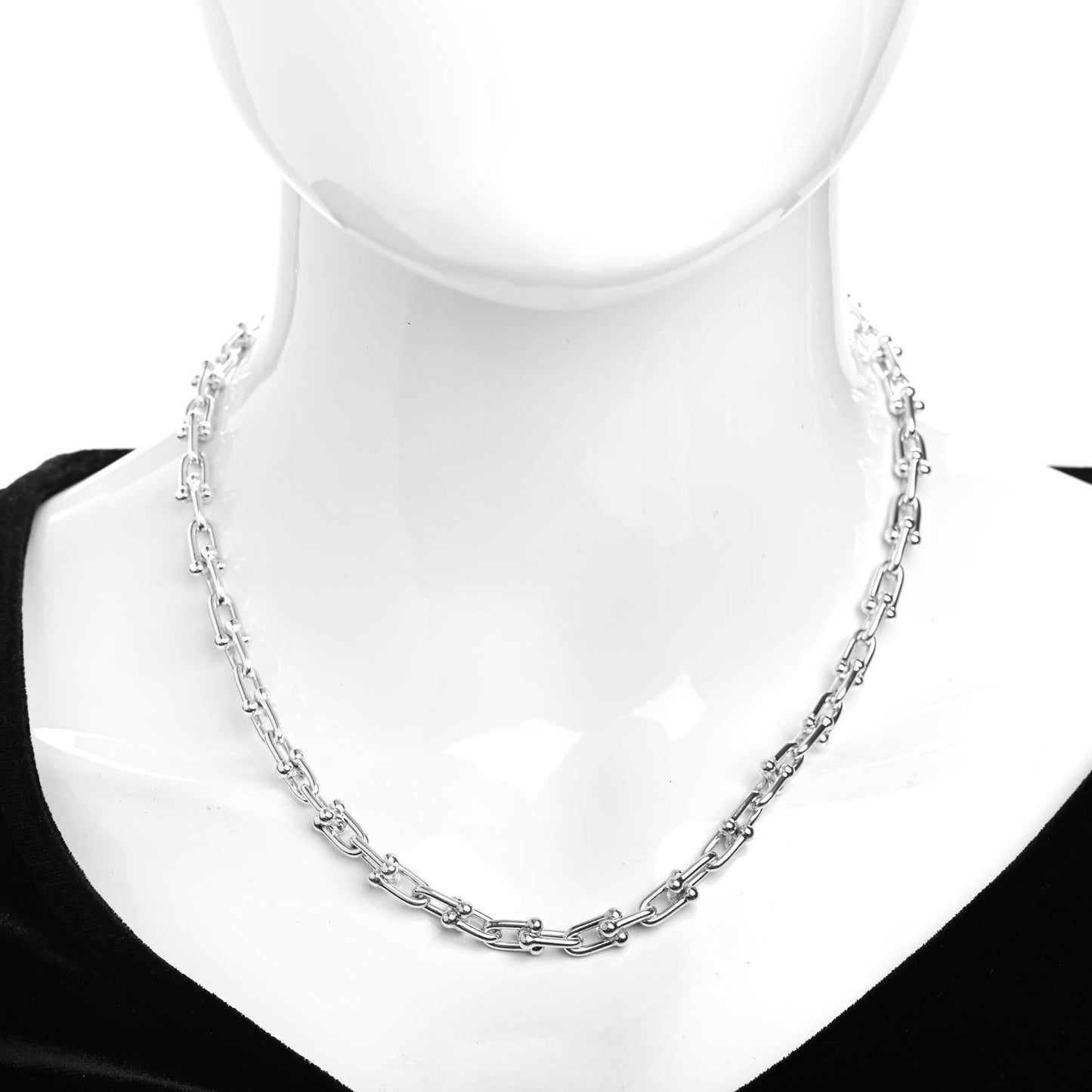 Sterling Silver Medium HardWear Link Necklace
