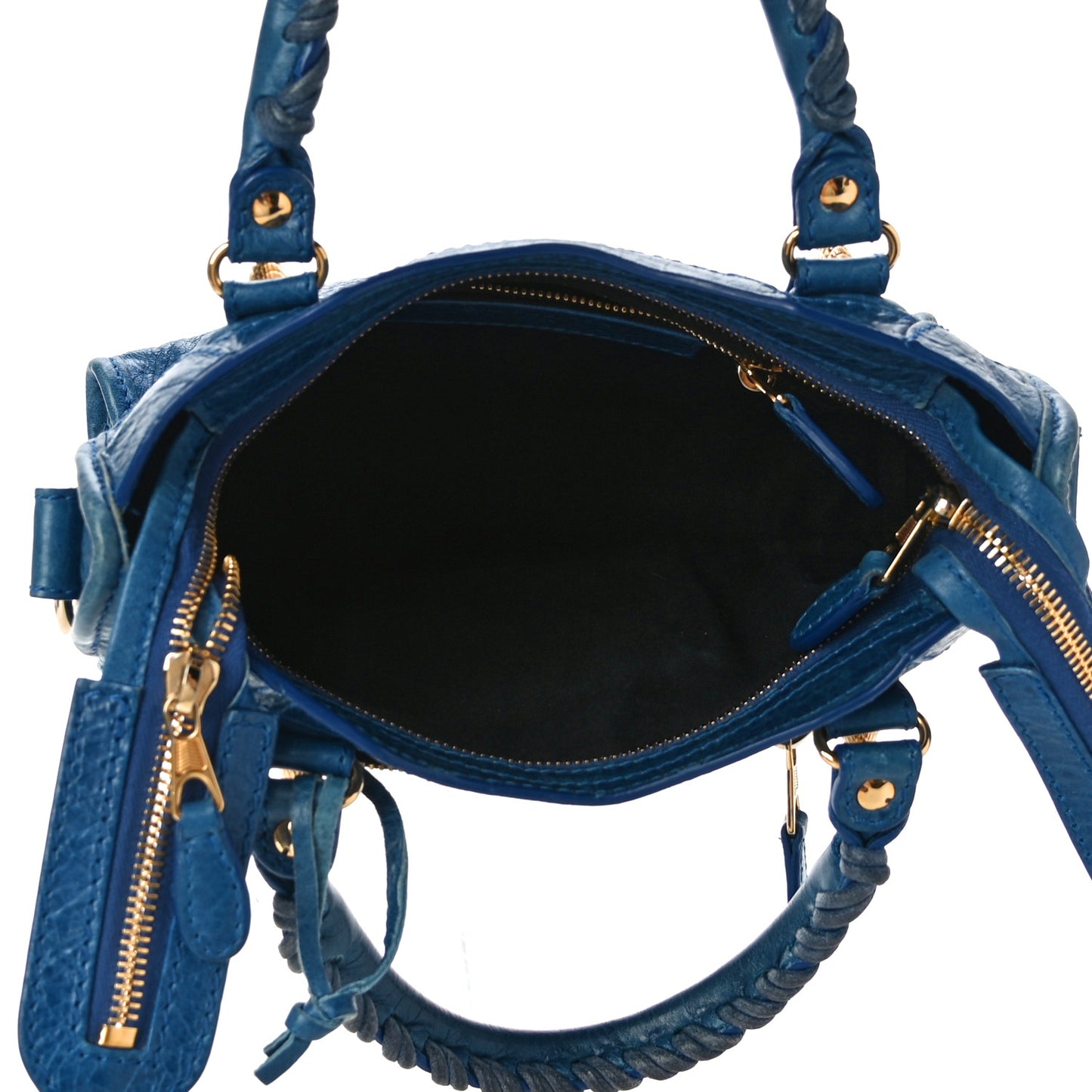 Agneau Giant 12 Gold Hardware Mini City Bleu Lazuli