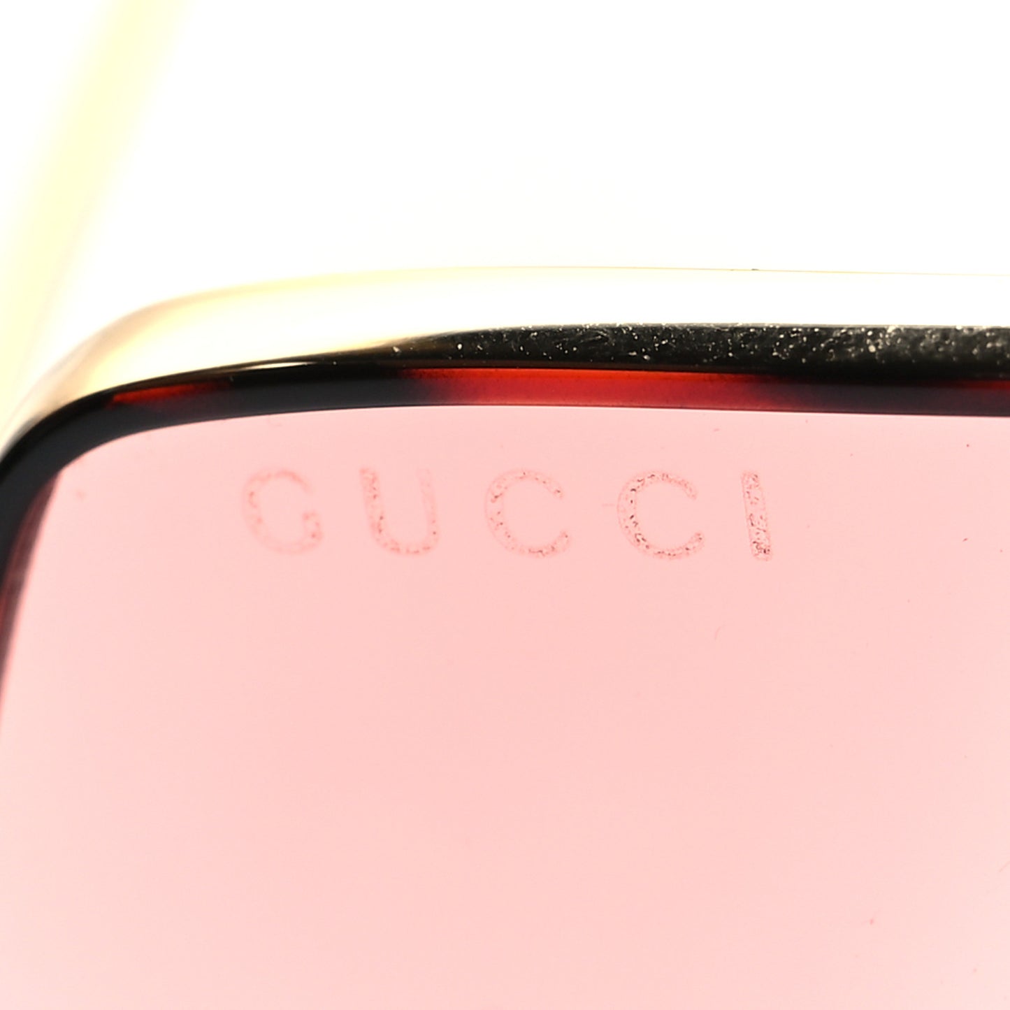 Square Frame GG0536S Sunglasses Gold