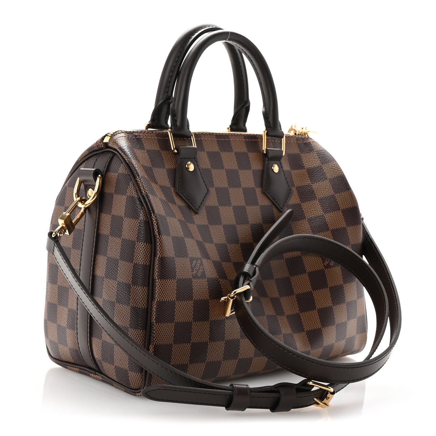 Louis Vuitton Damier Ebene Speedy Bandouliere 25 3 of 9