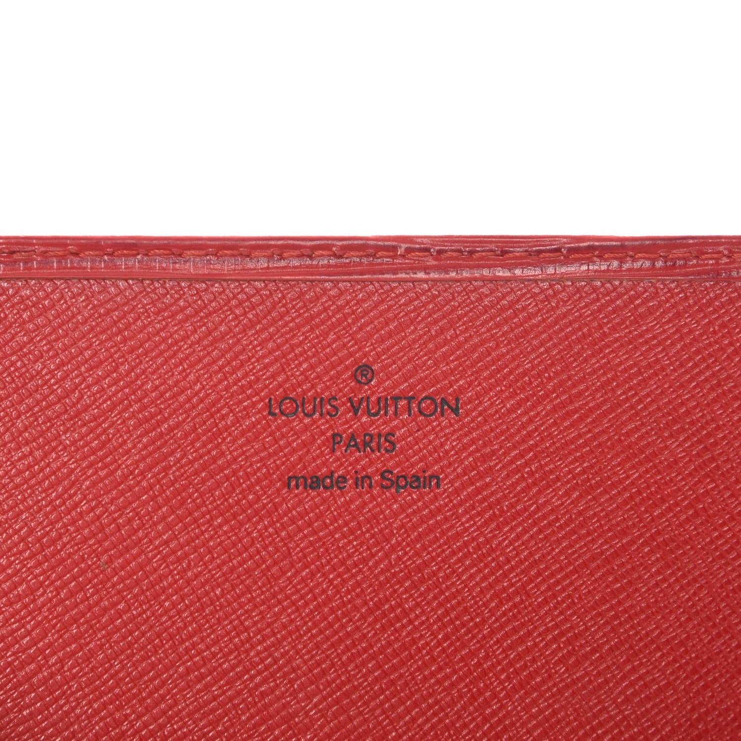 Louis Vuitton Epi Porte Yen 3 Cartes Credit Wallet Castillan Red 6 of 9
