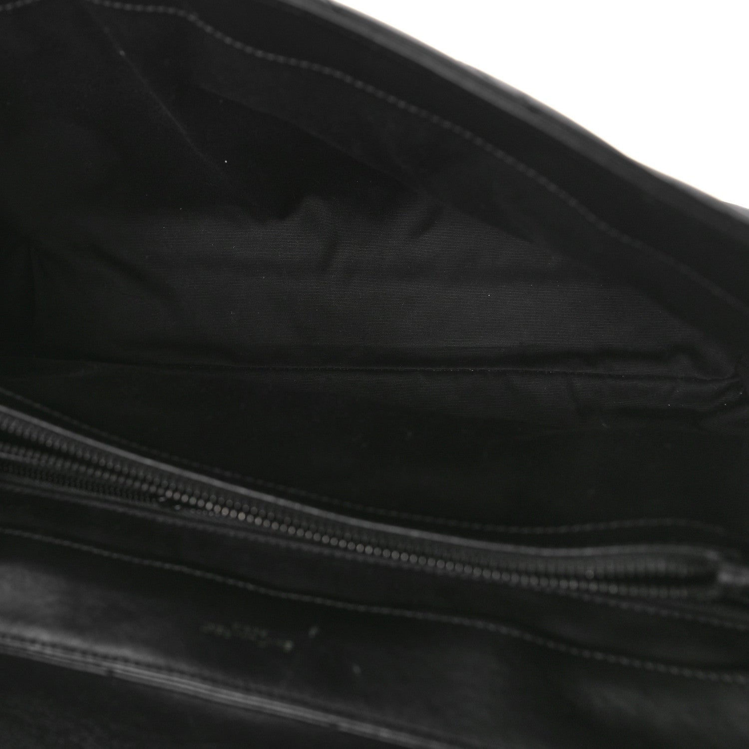 Saint Laurent Calfskin Y Quilted Monogram Large Loulou Chain Satchel Black 5 of 12