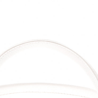 Fendi Laminated Calfskin Small Devil Trapezio Tote White 9 of 16