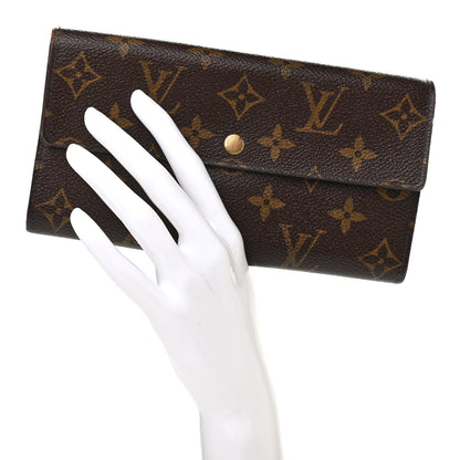 Louis Vuitton Monogram Sarah Wallet 2 of 11