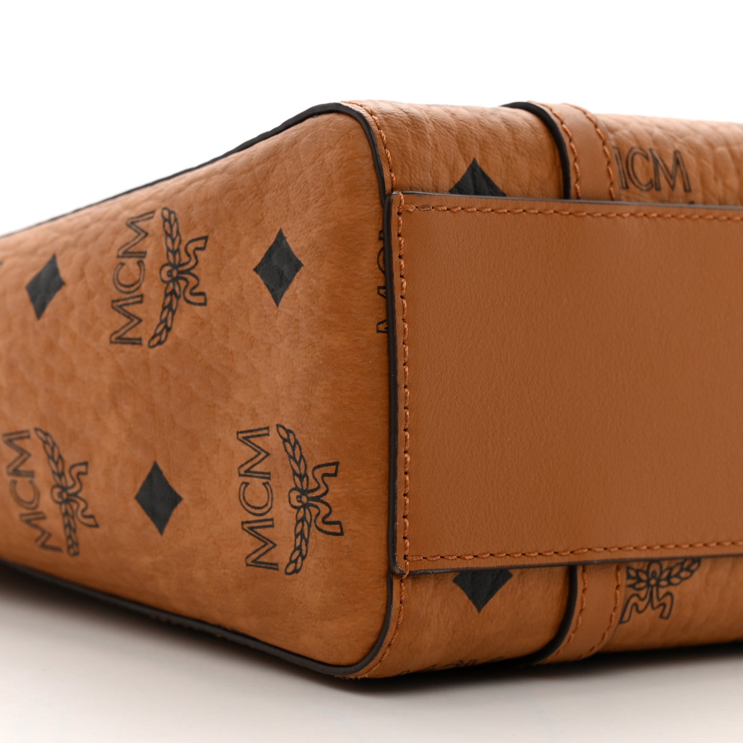 Visetos Mini Toni Shopper Tote Cognac