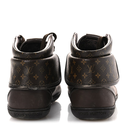 Louis Vuitton Calfskin Monogram Brea Sneaker 34.5 Brown 6 of 13