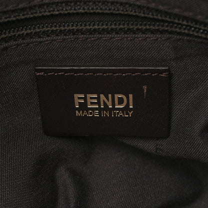 Fendi Zucca Vitello Elite Messenger Baguette Tobacco Viola 5 of 8