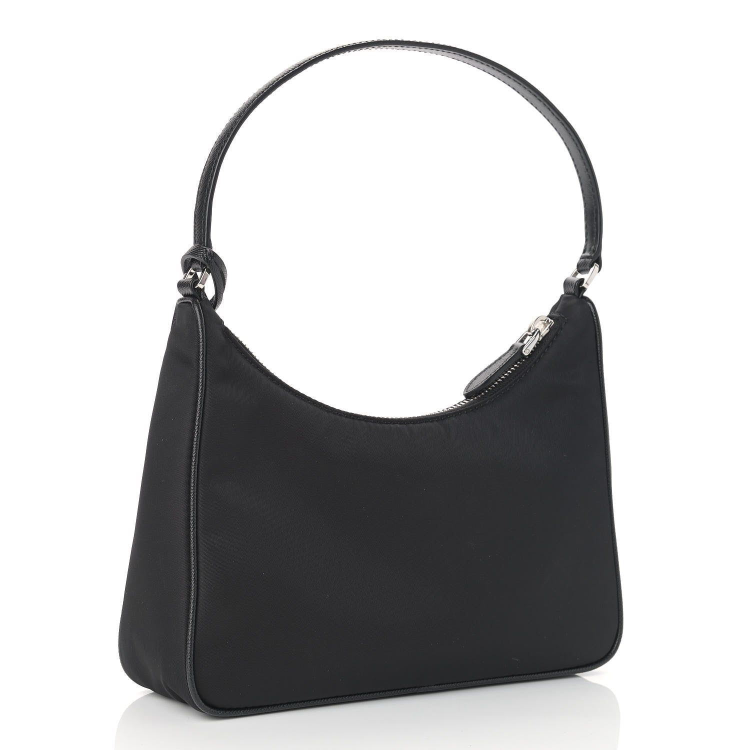 Prada Tessuto Nylon Mini Re-Edition 2000 Bag Black 3 of 10